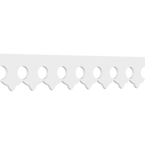 Ekena Millwork Columbia Architectural Grade PVC Running Trim, 8"H x 5/8"P x 48"L RUNP08X0625X48CLM - main